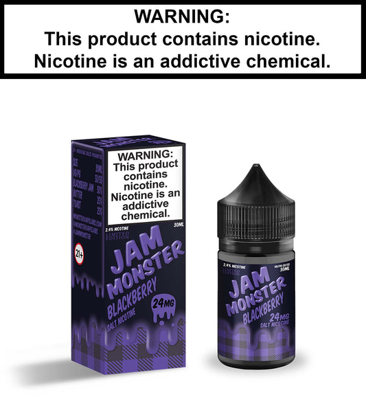 Jam Monster Blackberry (Nic Salt)