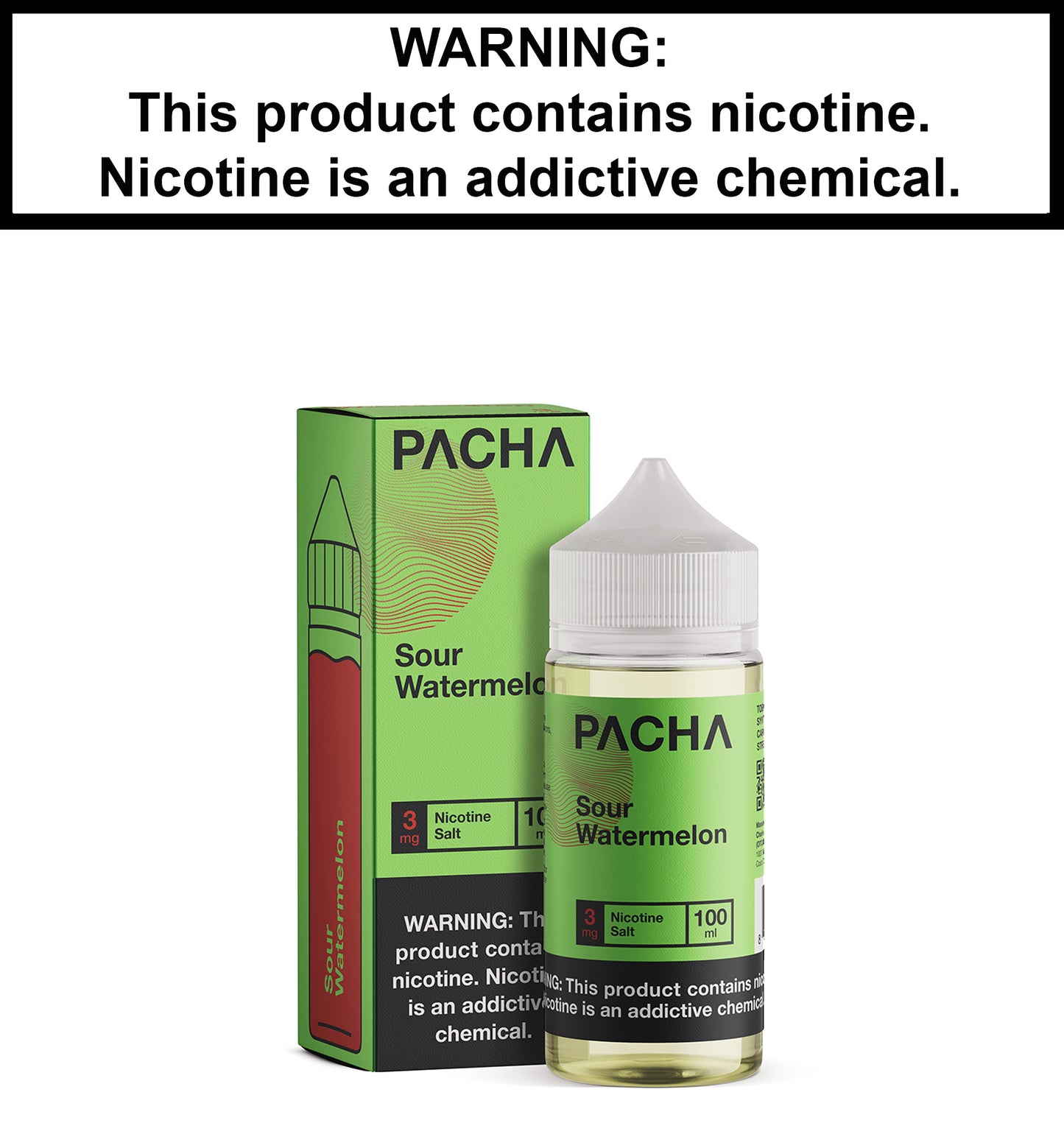 Pacha Mama Sour Watermelon (Nic Salt)