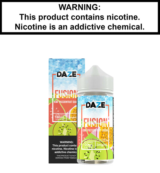 Daze Kiwi Passionfruit Guava Iced