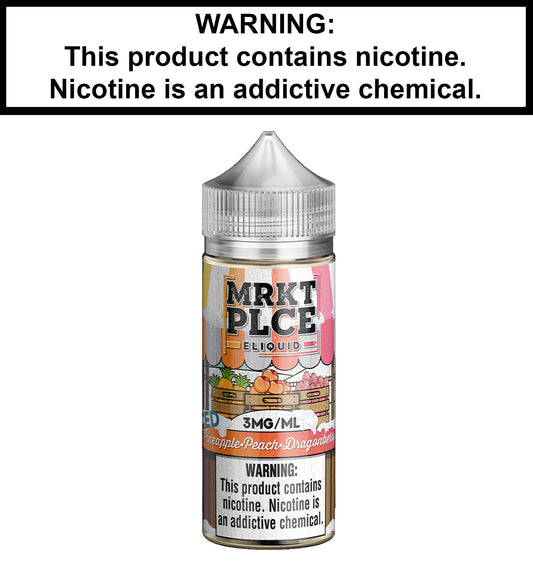 MRKT PLCE Pineapple Peach Dragonberry Iced