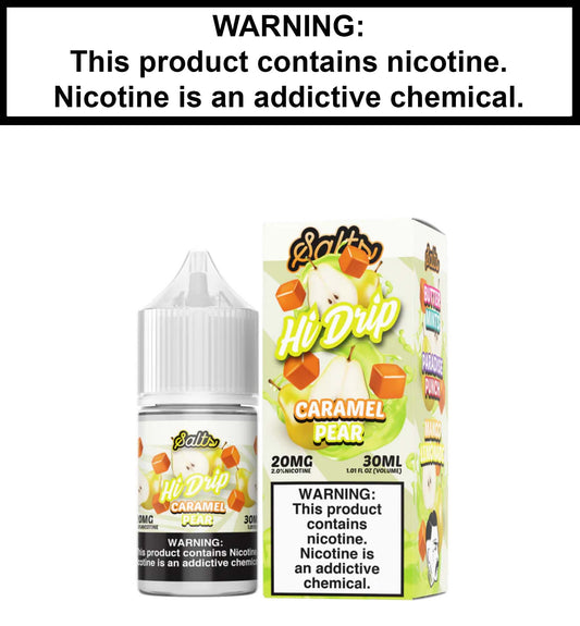 Hi-Drip Caramel Pear (Nic Salt)