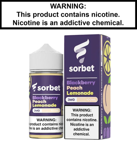 Sorbet Blackberry Peach Lemonade - 100ml