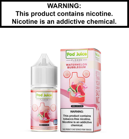 Watermelon Bubblegum (Nic Salt) - 30ml
