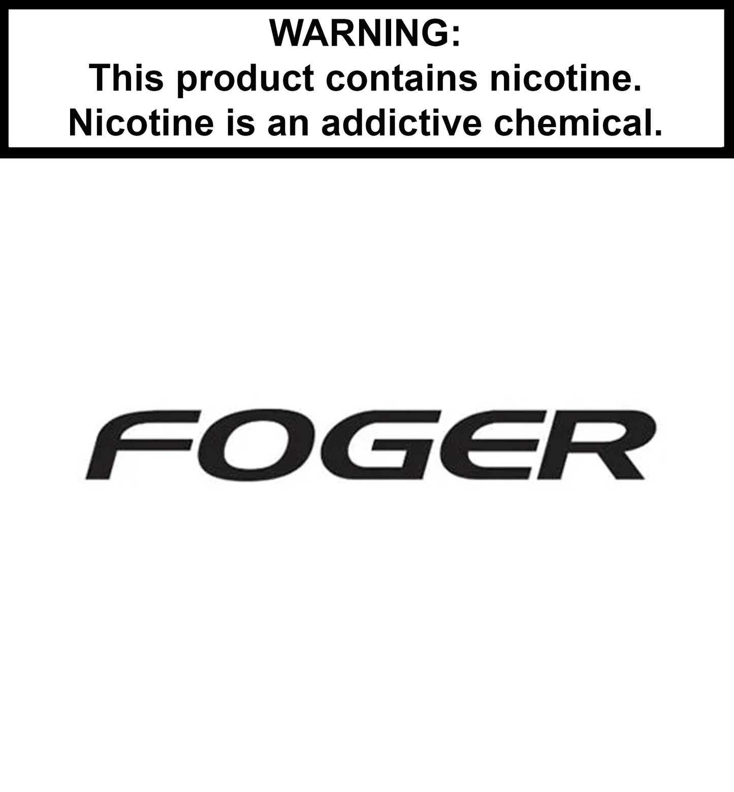 Foger Switch 30k (Pod Only) Vapor Villa Foger Switch 30k (Pod Only) Vapor Villa