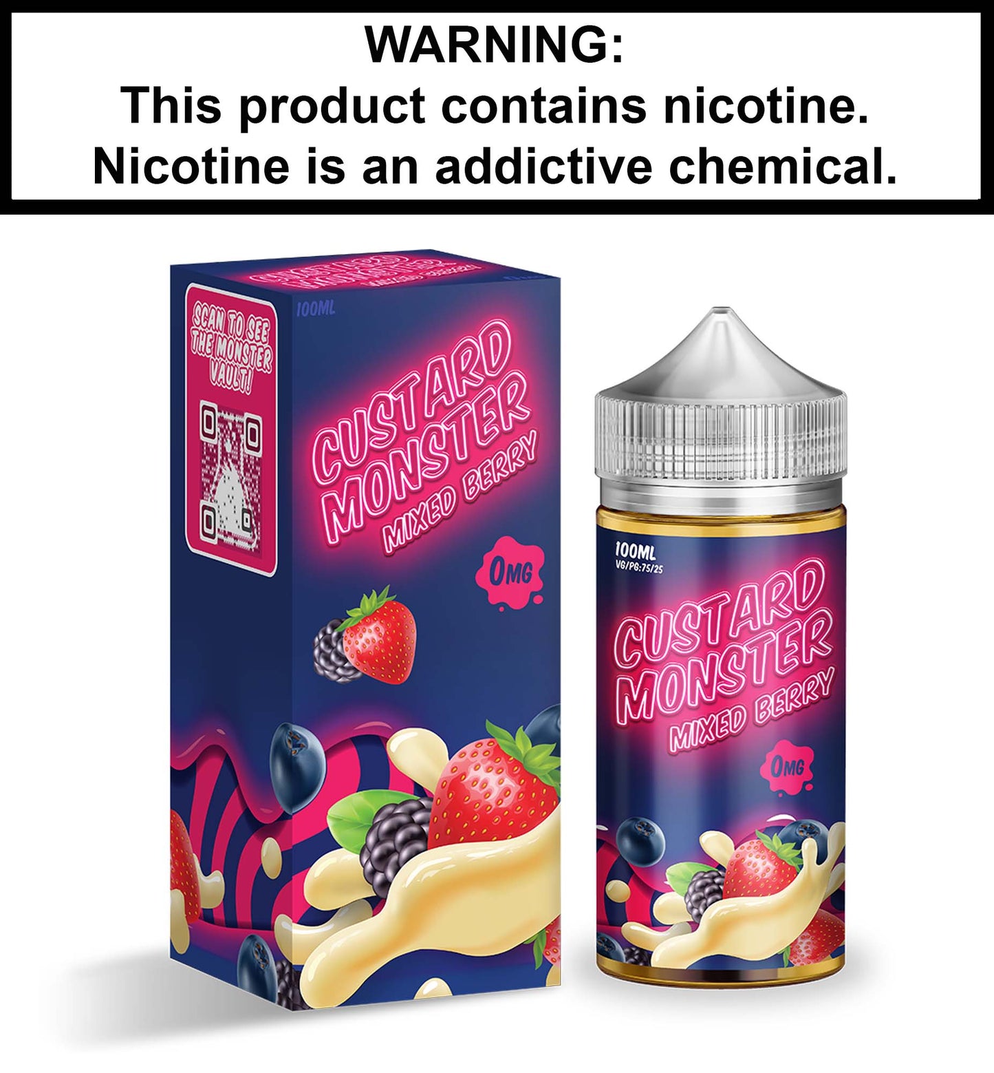 Custard Monster Mixed Berry