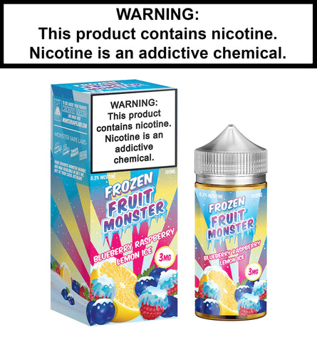 Blueberry Raspberry Lemon Ice - 100ml