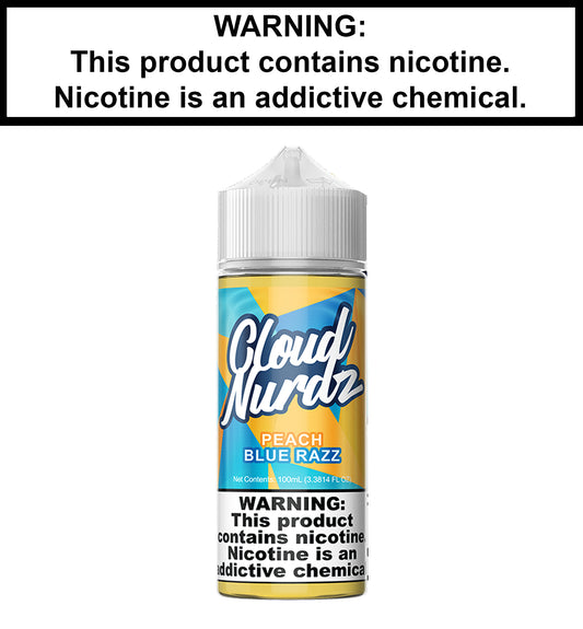 Cloud Nurdz Peach Blue Razz