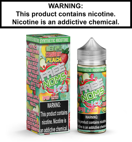 Green Apple Strawberry Peach Ice - 120ml