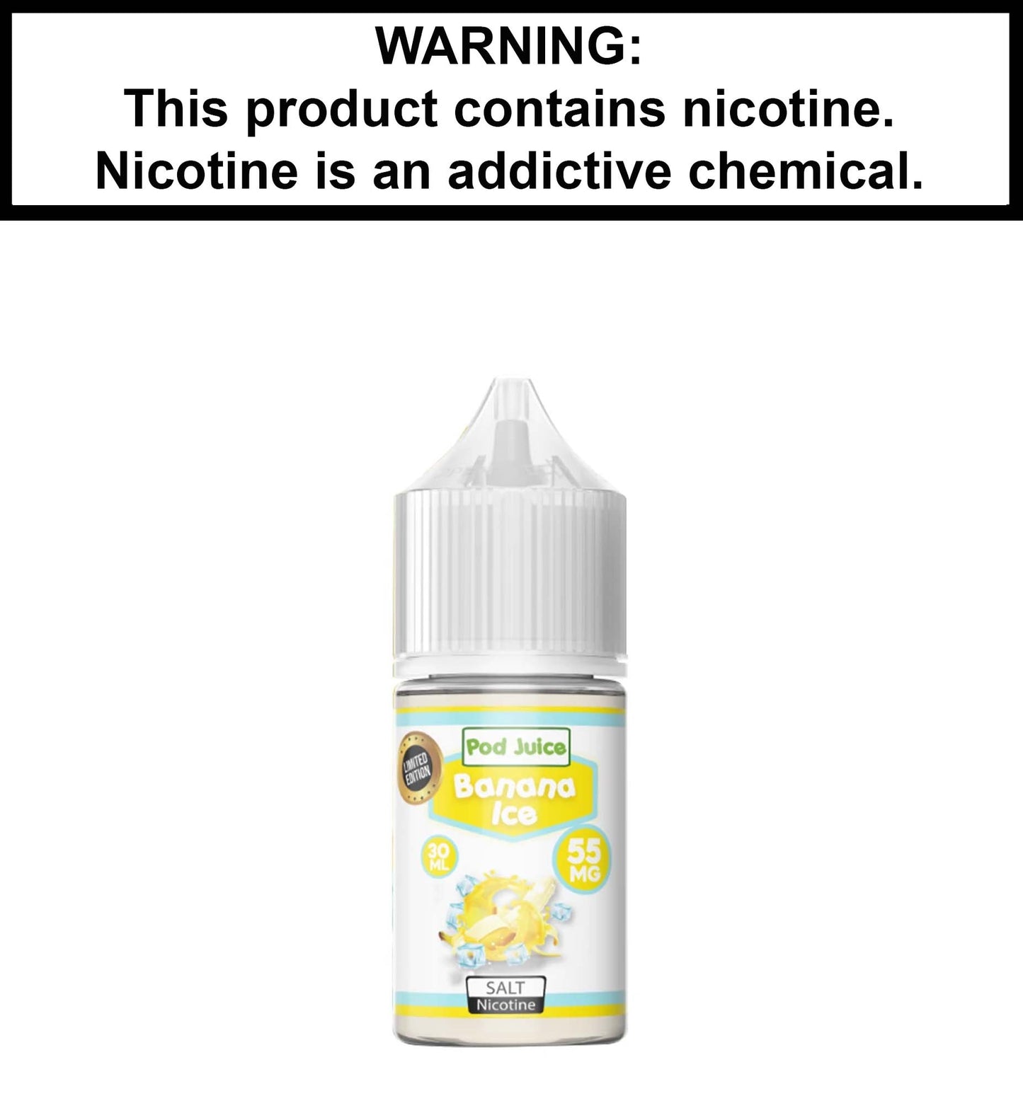 Pod Juice Banana Ice (Nic Salt)