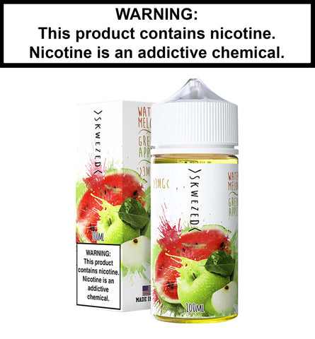 Skwezed Watermelon Green Apple - 100ml