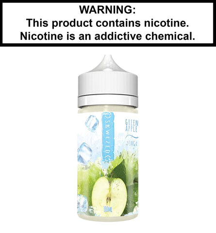 Skwezed Green Apple Iced - 100ml