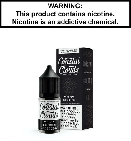 Coastal Clouds Melon Berries (Nic Salt) - 30ml