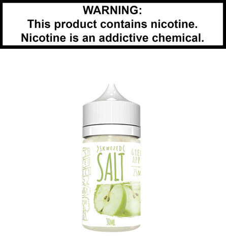 Skwezed Green Apple (Nic Salt) - 30ml