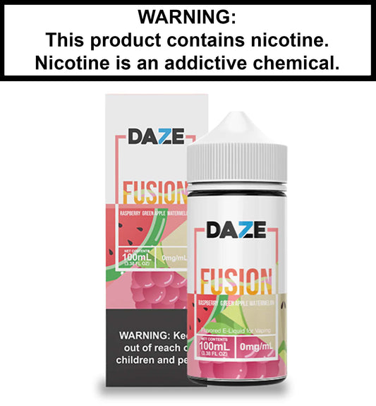 Daze Raspberry Green Apple Watermelon