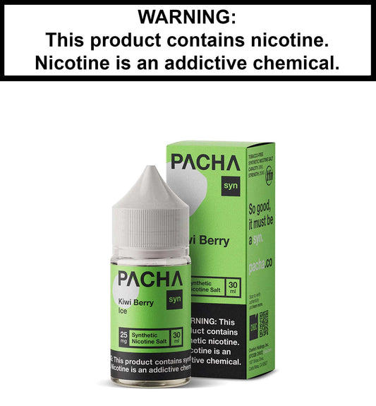 Pacha Mama Kiwi Berry Ice (Nic Salt)