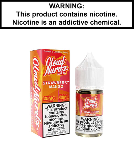 Cloud Nurdz Strawberry Mango (Nic Salt)