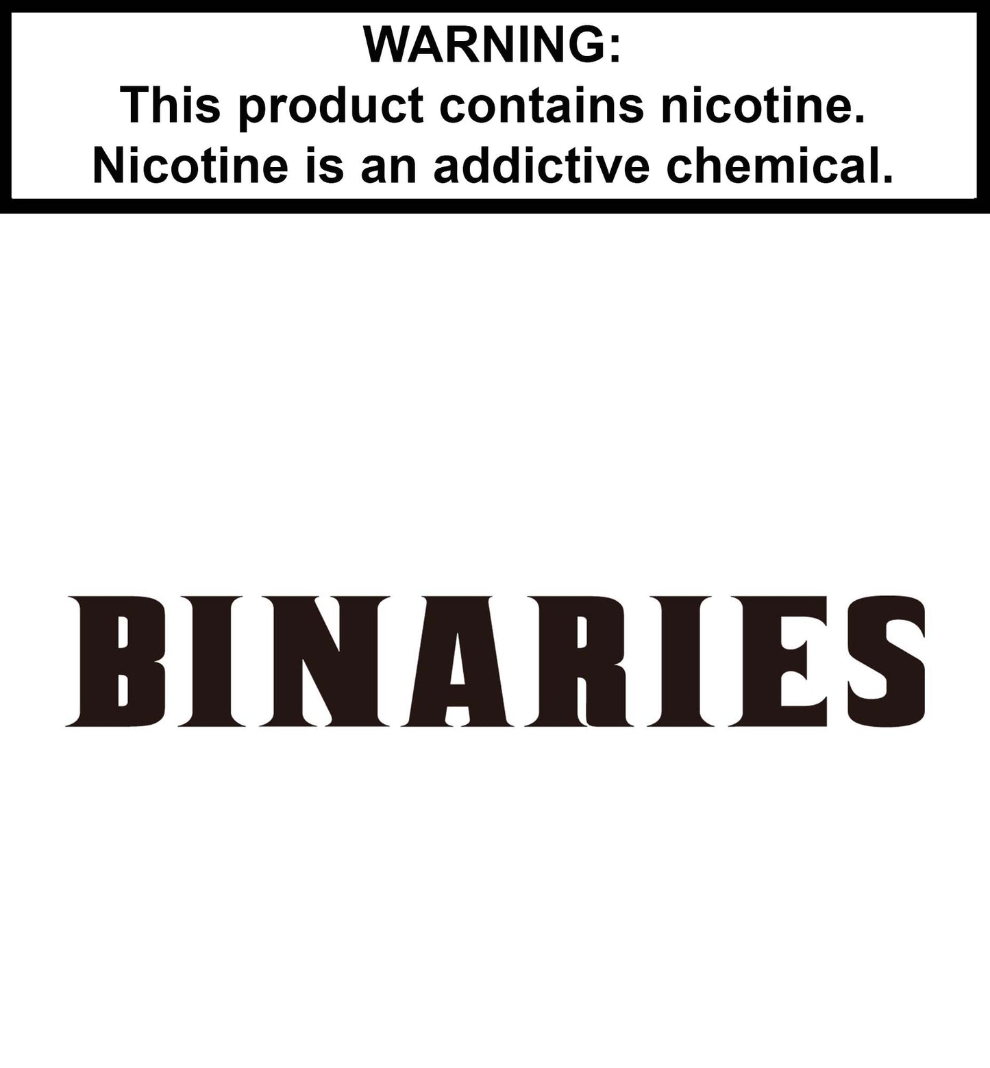 Binaries 6000 (Clearance)