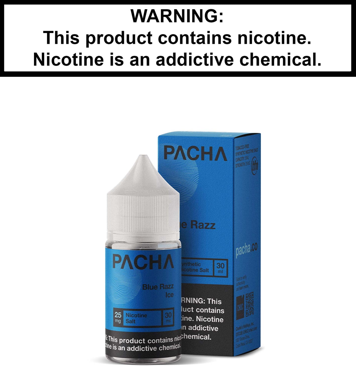 Pacha Mama Blue Razz Ice (Nic Salt)