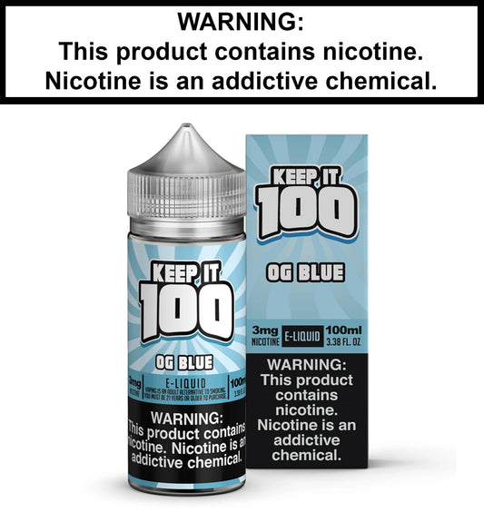 Keep it 100 Blue