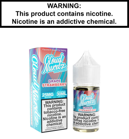 Grape Strawberry Iced(Nic Salt) - 30ML