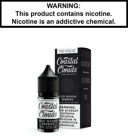 Coastal Clouds Mango Berries Iced (Nic Salt) - 30ml